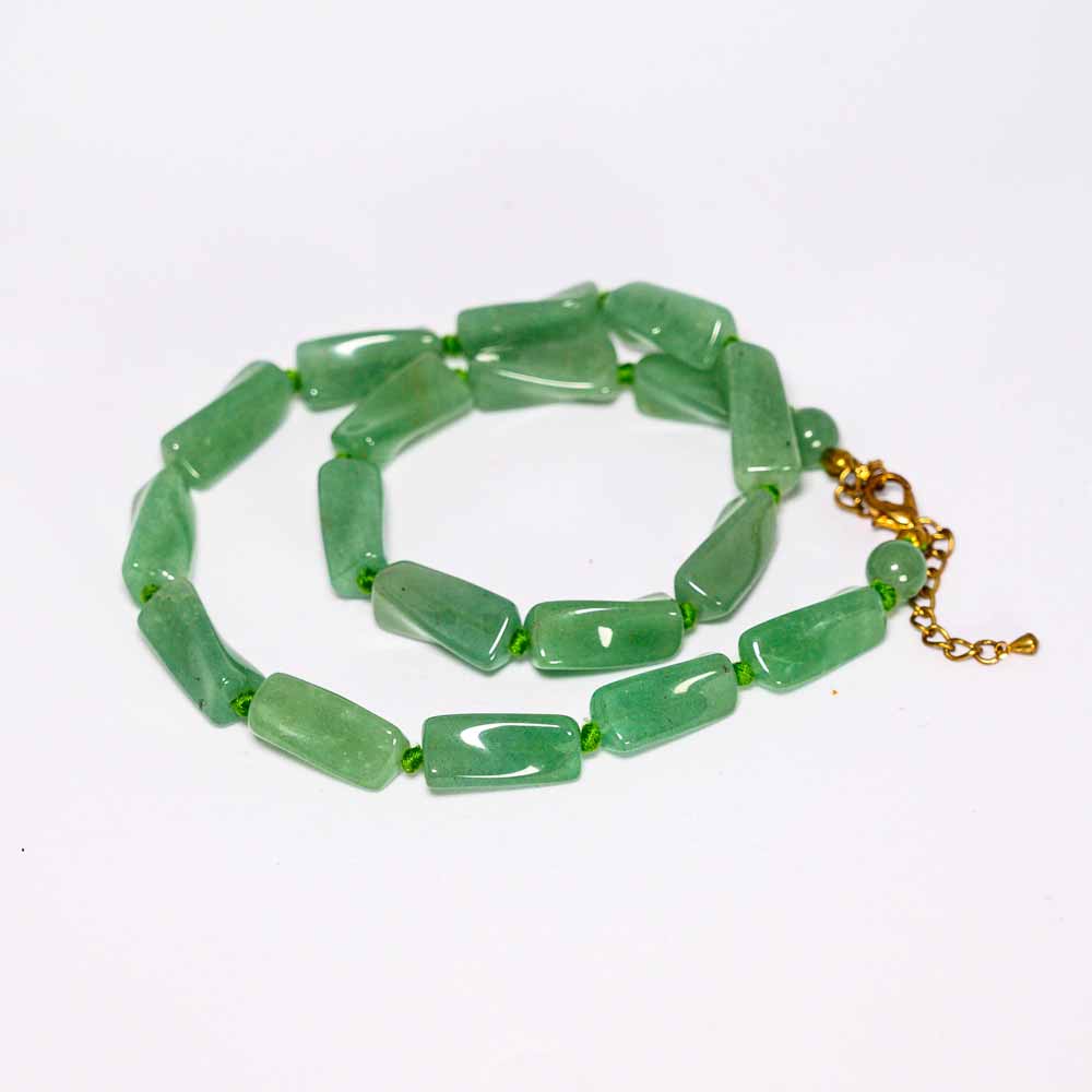 AVENTURIN Kette, längliche Steine